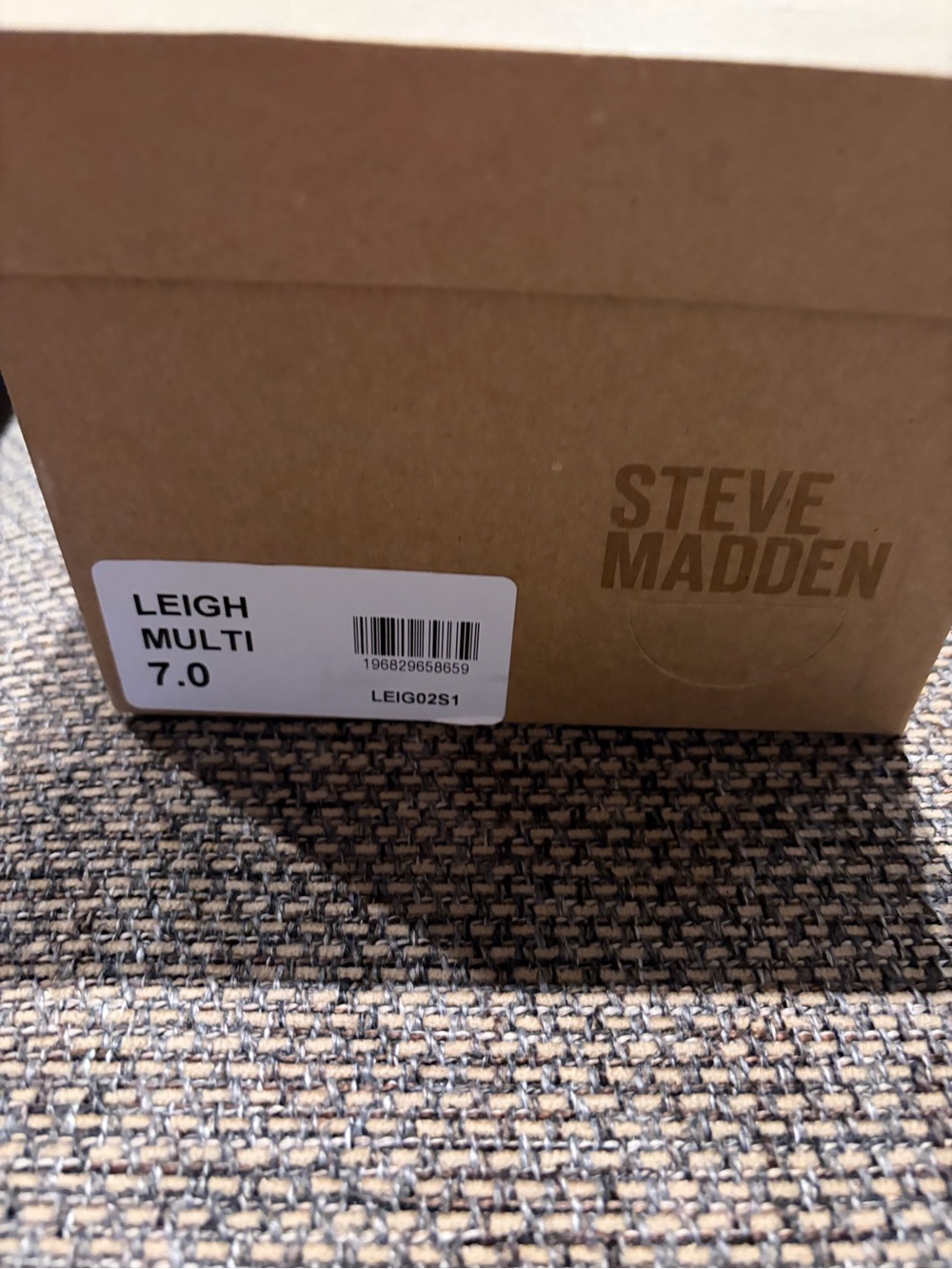 Steve Madden Multi Colored Woven Slides - Picture 3 of 3
